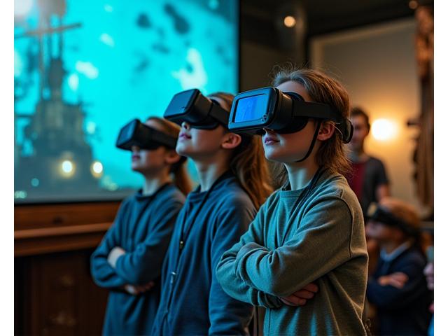 Educatief VR-programma in het Maritiem Museum.